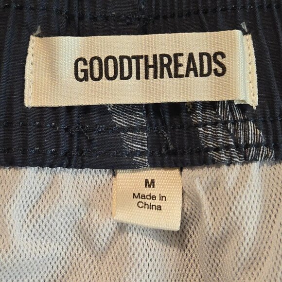 Mens - Goodthreads Feather Printed Swim Trunks - Picture 4 of 15